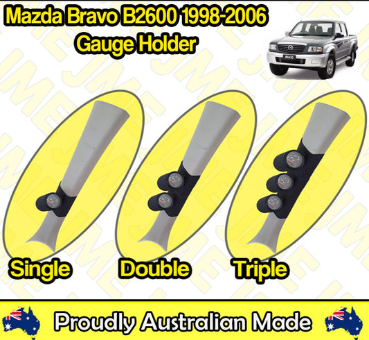 Gauge Holder for Mazda Bravo B2600 Pillar Pod 1998-2006 CLIP 52mm 60mm 2" inch