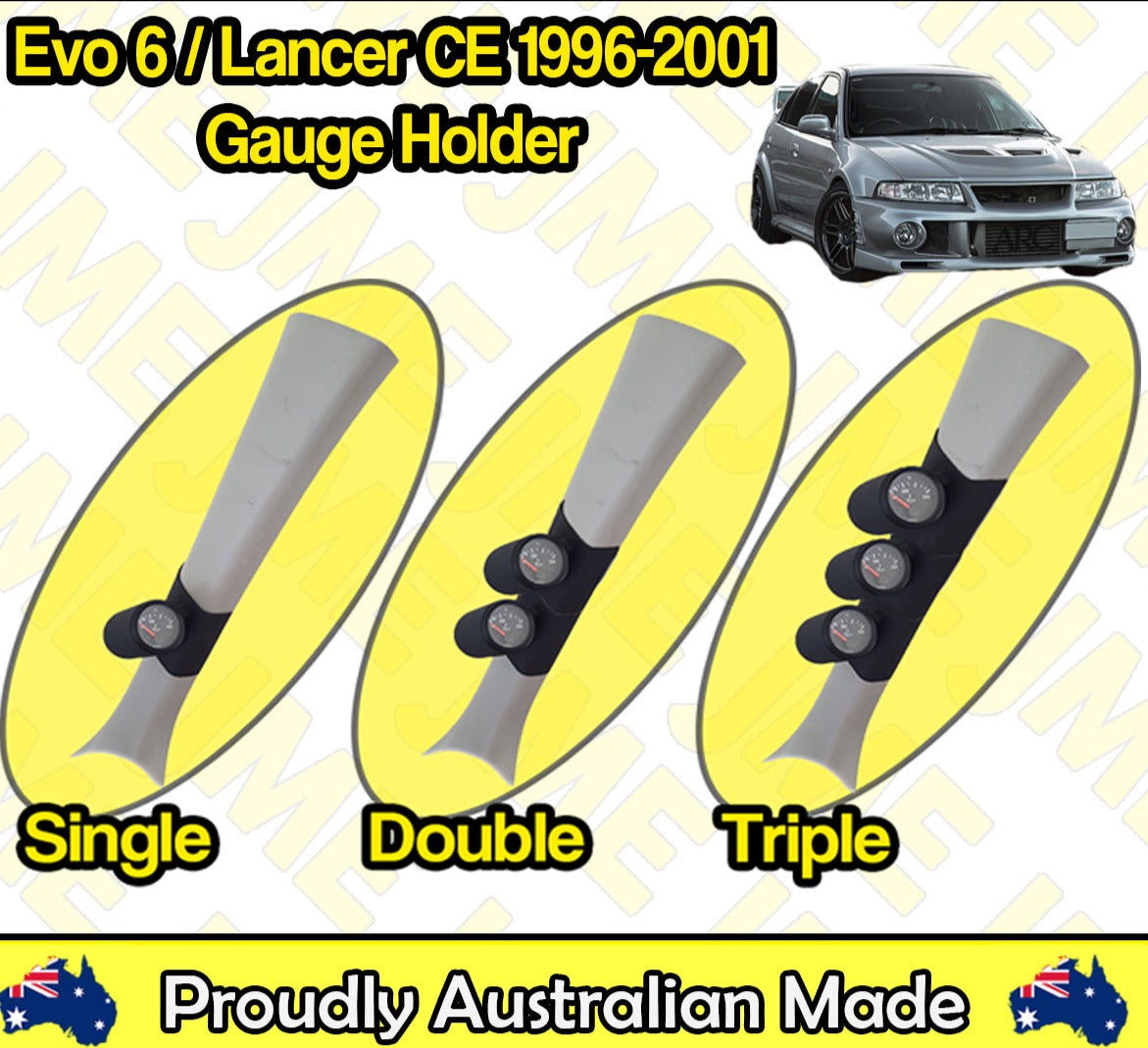 Gauge Holder for Mitsubishi Evo 6 / Lancer CE / Mirage 1996-2001 Pillar Pod 52mm 60mm 2inch