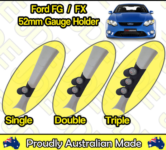 Gauge Holder for Ford Falcon FG / FX XR6 XR8 Pillar Pod CLIP ON 52mm 60mm 2"inch