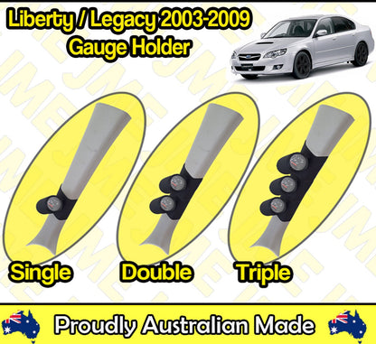 Gauge Holder for Subaru Liberty Legacy 2003-2009 Clip On Pillar Pod 52mm 60mm