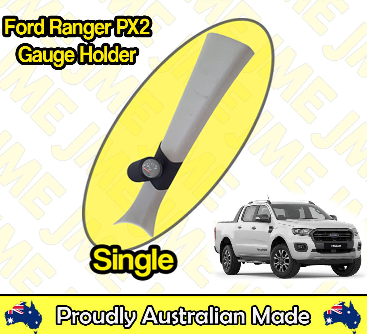 Gauge Holder Ford Ranger PX MK2 PX2 2015-Present Pillar Pod 52mm 60mm 2" inch